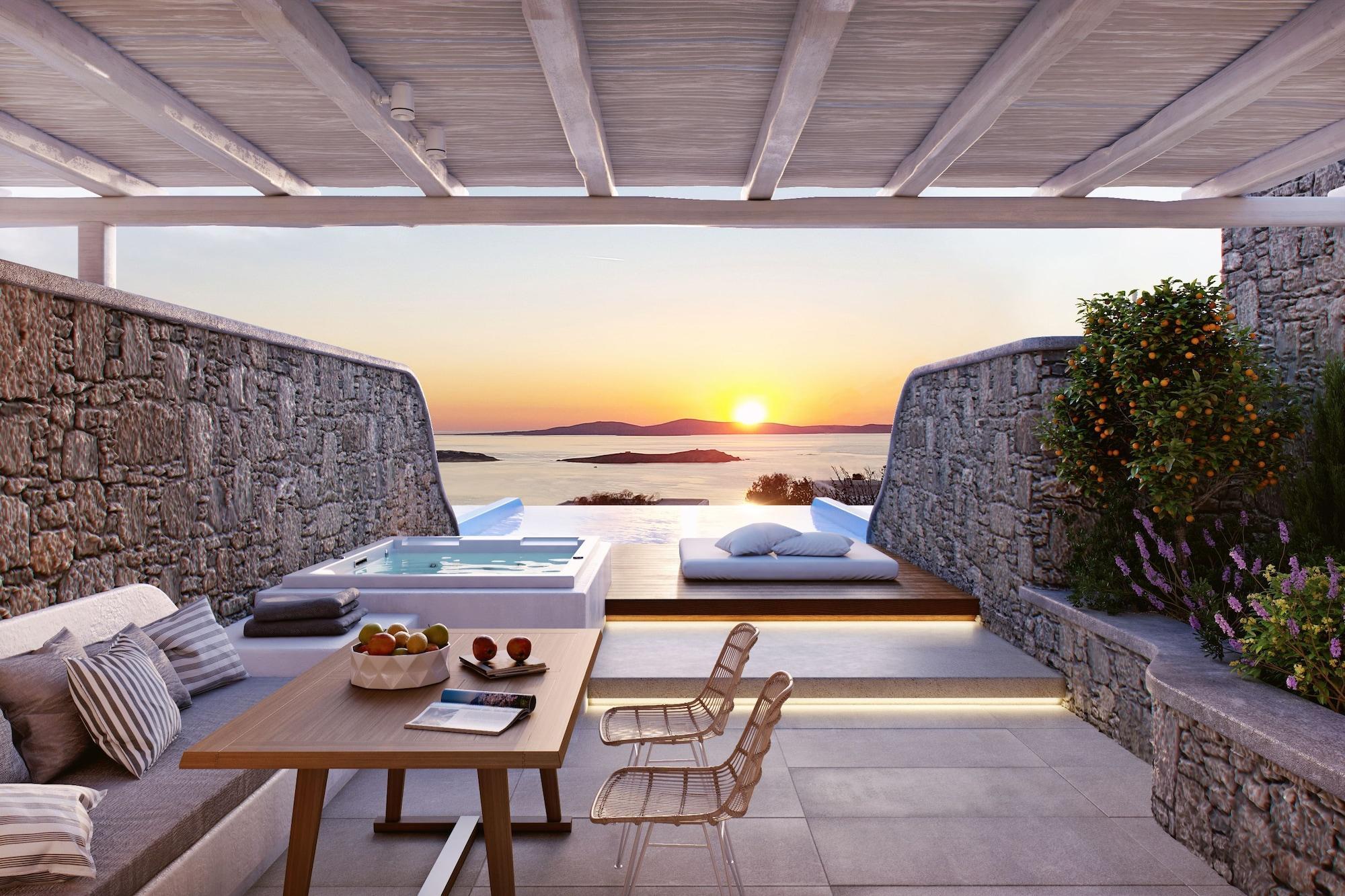 Adel Private Suites Mykonos Town Exterior foto